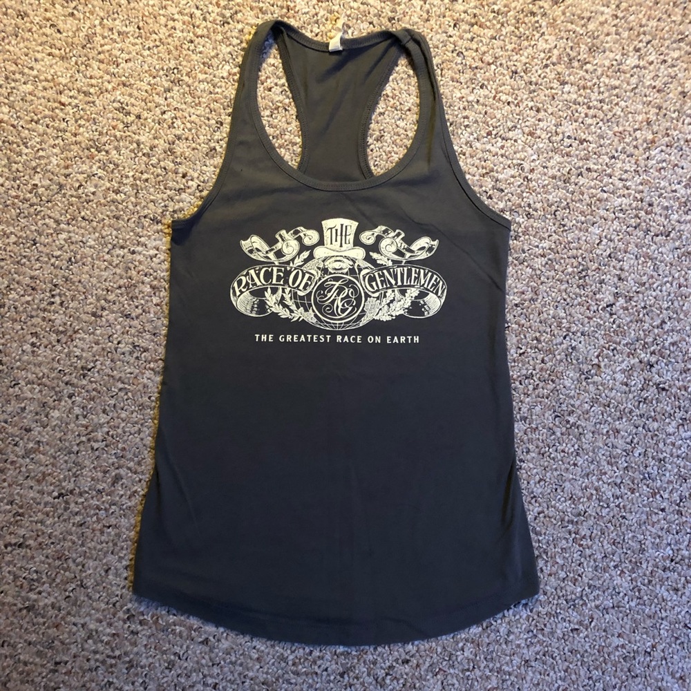 Race of Gentlemen Racer Back Tank